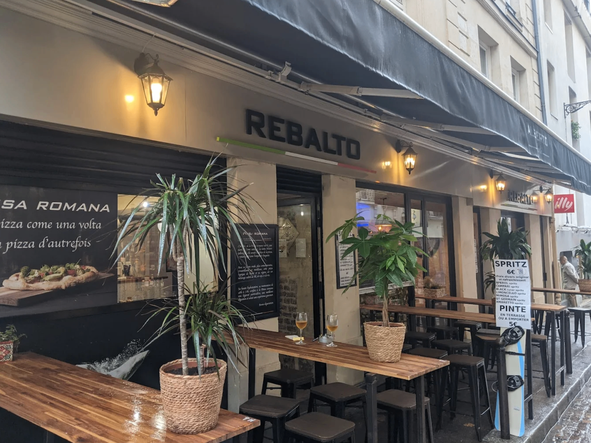 Terrasse rue Mouffetard